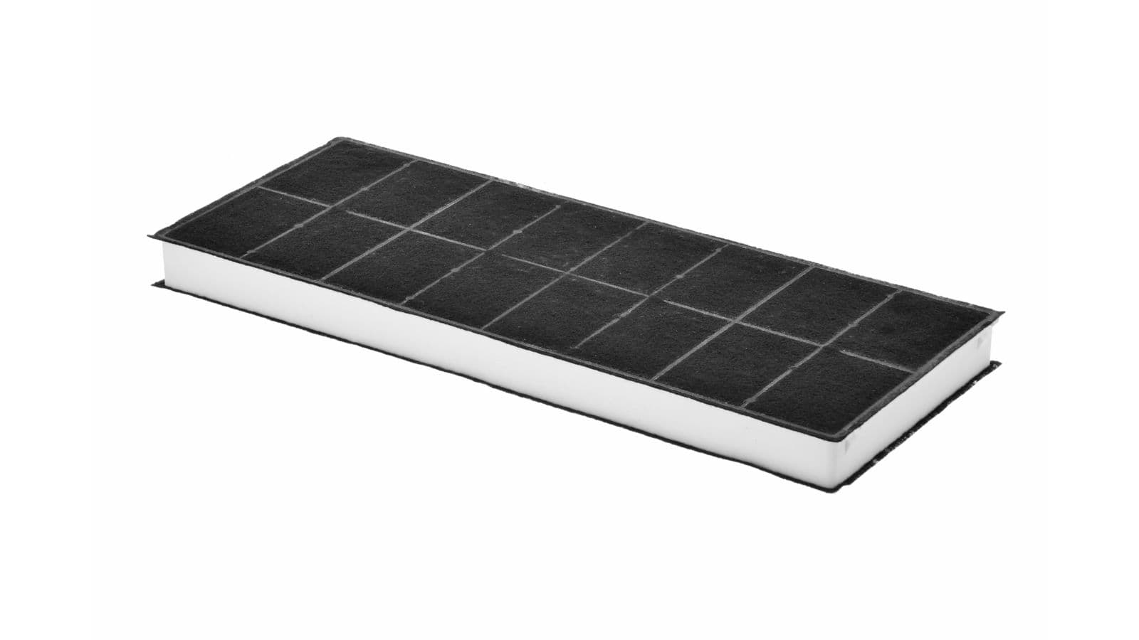 Uhlíkový filtr do odsavače par Bosch Siemens (00296178) – 430 × 170 × 50 mm