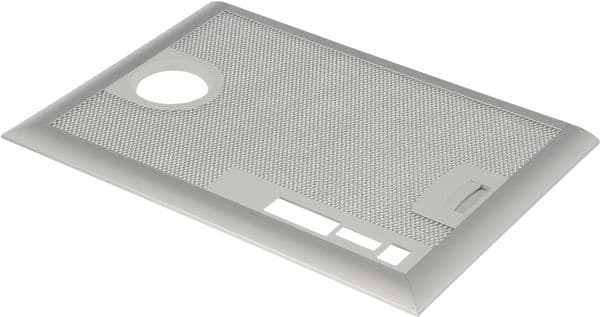 Hliníkový tukový filtr 380 x 265 x 9 mm do odsavačů par Bosch Siemens (00365480)
