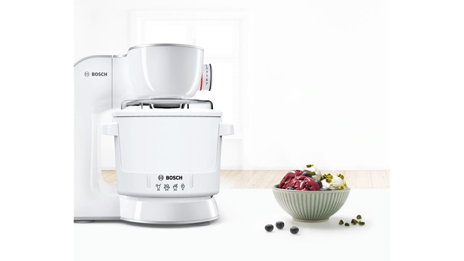 Výrobník zmrzliny Bosch Siemens MUZ5EB2 pro kuchyňské roboty řady MUM5 (00576062)