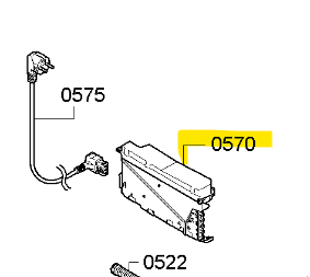 Naprogramovaný elektronický modul do myček nádobí Bosch Siemens (00655420)