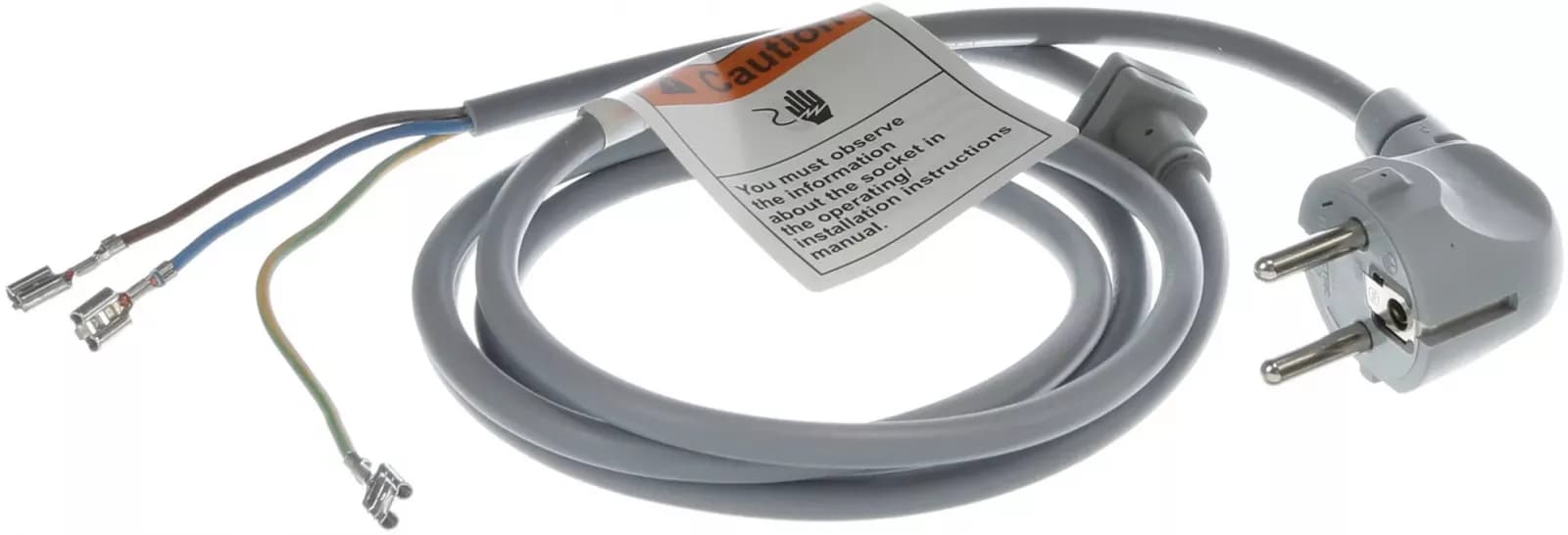 Napájecí kabel 1750 mm / 175 cm do sušičky prádla Bosch Siemens (00656881)