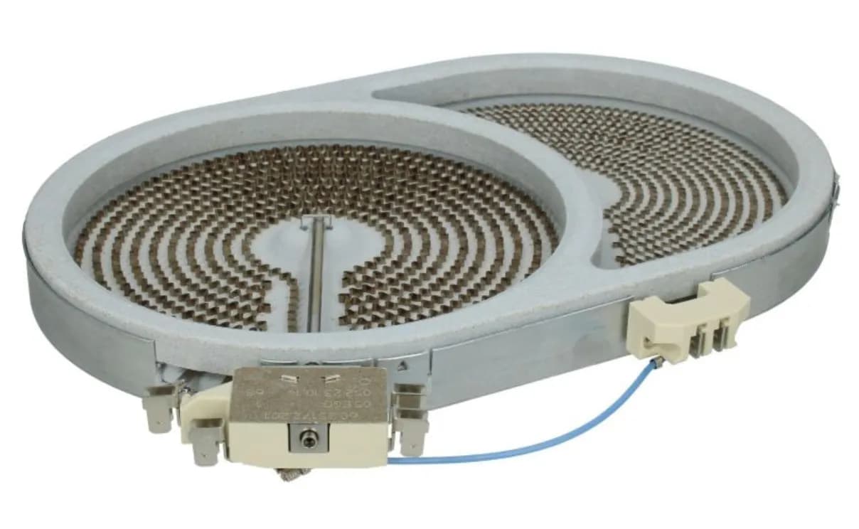 Oválná plotna k varné desce 00670016 – Topná zóna Highlight 2400/1600W 230V