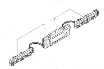 Ovládací elektronický modul do vestavných myček nádobí Bosch Siemens (11030762)