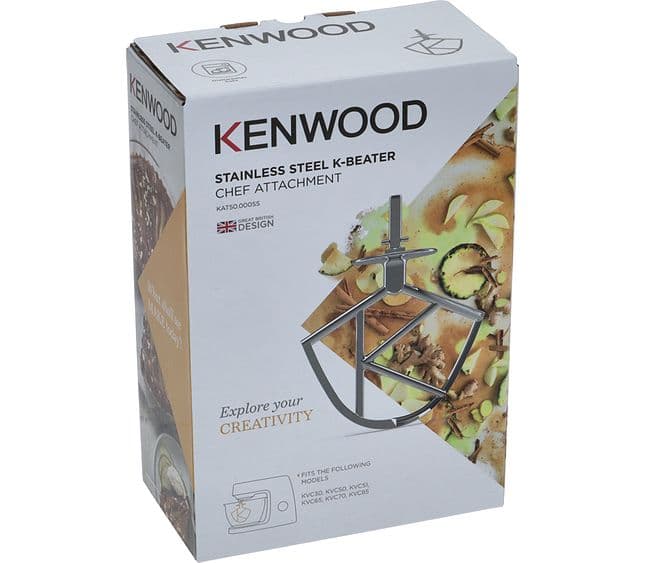 Nerezová K metla KAT50.000SS do kuchyňského robotu Kenwood Chef