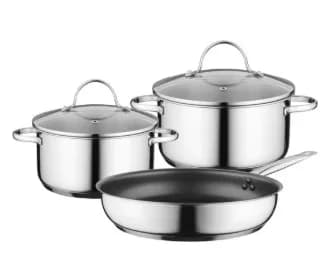 Sada hrnců a pánve do pečicí trouby Bosch Siemens HZ9SE030 – 3 ks (17004096)