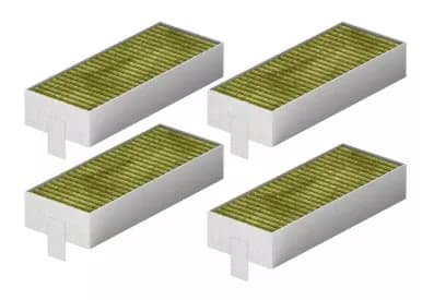 Sada 4× CleanAir Plus uhlíkový filtr do odsavače par Bosch / Siemens – HEZ9VRCR1 (17007412)