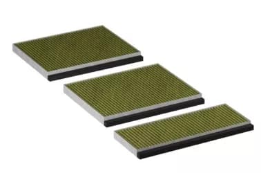 BSH17008127 Sada uhlíkových filtrů 3 ks pro odsavače par Bosch Siemens