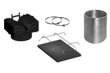 Cirkulační sada DWZ1GK1U2 pro šikmé odsavače par Bosch / Siemens (17008368)