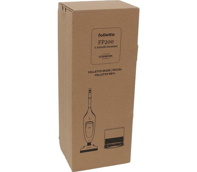 Filtrační sáčky Premium FP200-RB7 do vysavače Vorwerk Kobold (6 ks)