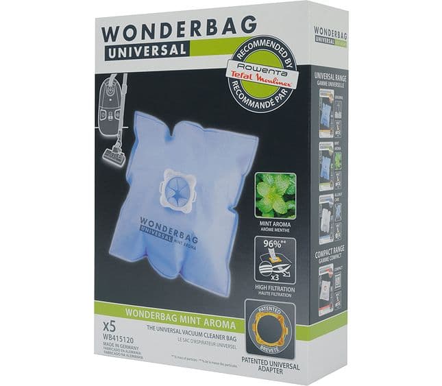 Sáčky do vysavače Rowenta Wonderbag s mátovou vůní WB415120
