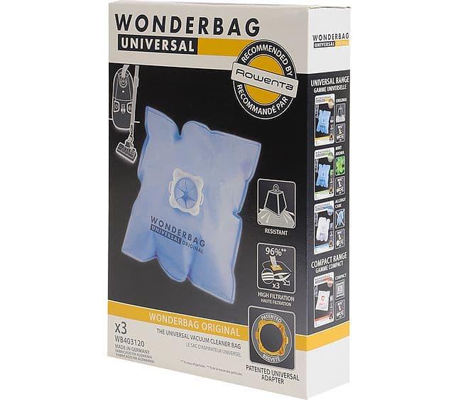 Sáčky do vysavače Rowenta Wonderbag WB403120 (3 ks)