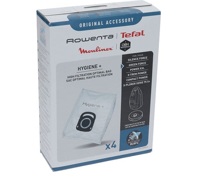 Sáčky do vysavače Rowenta Hygiene+ ZR200520 (4 ks)