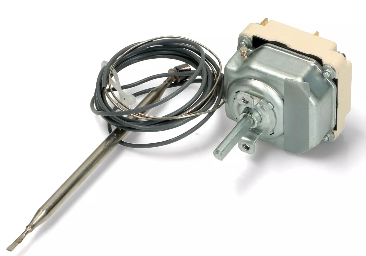 Termostat kapilárový E.G.O. 95–180 °C (55.34035.080), 178 cm pro fritézy