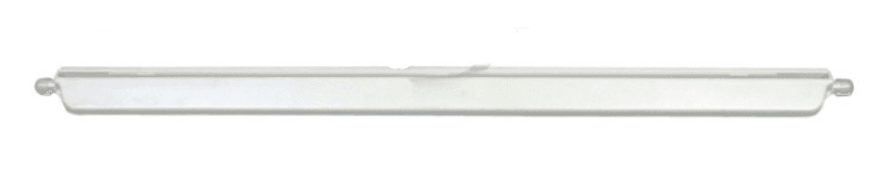 Zadní lišta 450 mm / 45 cm vrchní skleněné police do chladničky Liebherr – 7412766