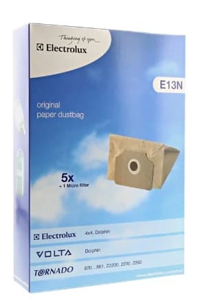 Sáčky a mikrofiltr do vysavačů AEG Electrolux Zanussi (9001961201) – 5 ks + 1 filtr