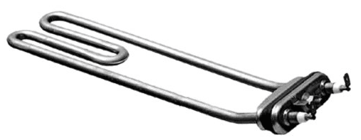 Topné těleso 255 x 60 mm / 25,5 x 6 cm do praček Candy Hoover – 90428715