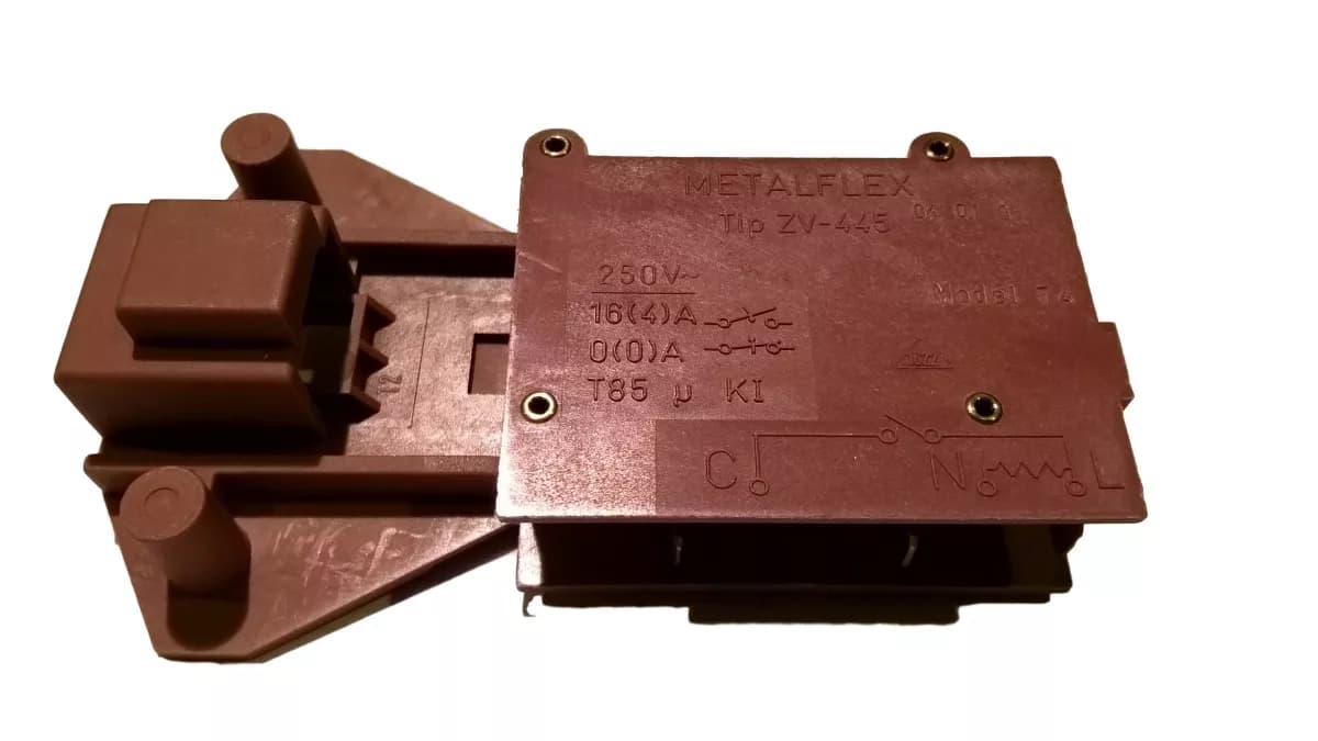 Zámek dveří k pračce Whirlpool Indesit Ignis Metalflex ZV-445 (481969018108)