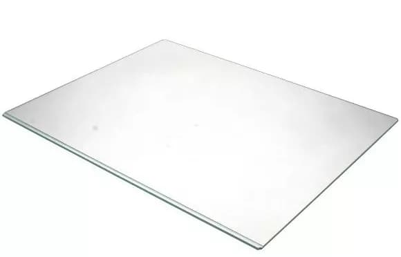 Skleněná police 497 x 385 x 3,9 mm / 49,7 x 38,5 x 0,39 cm do chladničky Whirlpool Indesit - C00374838
