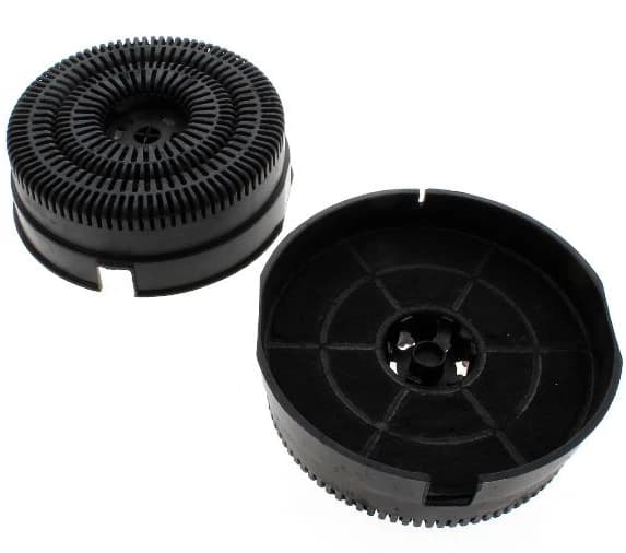 Uhlíkový filtr 140x140x50 mm pro odsavače par Whirlpool, Indesit – C00861316