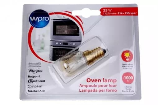 Žárovka do trouby Whirlpool Indesit C00863215 E14 25W – originální díl