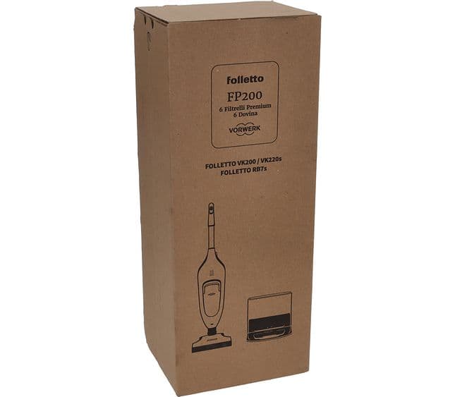 Filtrační sáčky Premium FP200 s vůní Dovina do vysavače Vorwerk Kobold VK200/VK220S (6 ks)