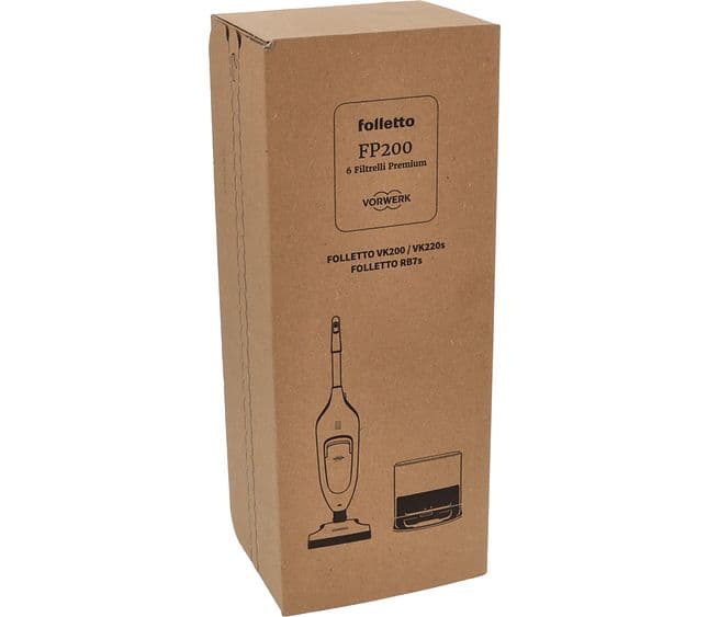 Filtrační sáčky Premium FP200 do vysavače Vorwerk Kobold VK200/VK220S (6 ks)