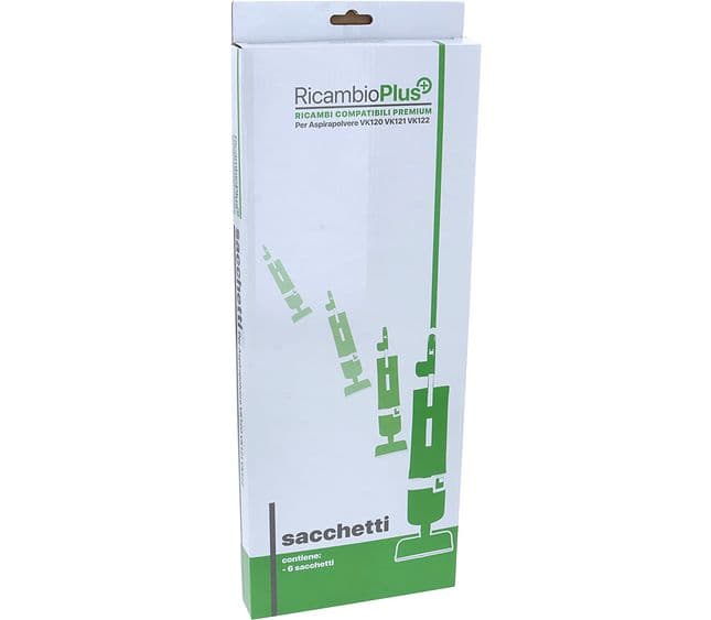 Papírové sáčky do vysavače Vorwerk Kobold VK120/VK121/VK122 (8 ks)