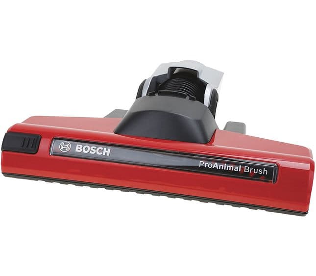 Červený elektrický kartáč s kolečky do vysavače Bosch 00577723