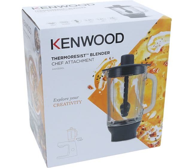 Skleněná nádoba s víkem do mixéru Kenwood AW22000005