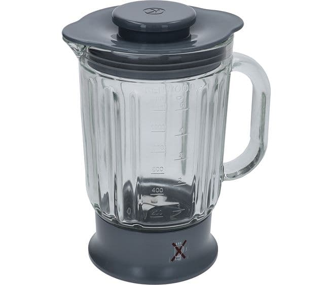 Skleněná nádoba mixéru 1,2 l šedá do kuchyňského robotu Kenwood KHH326WH