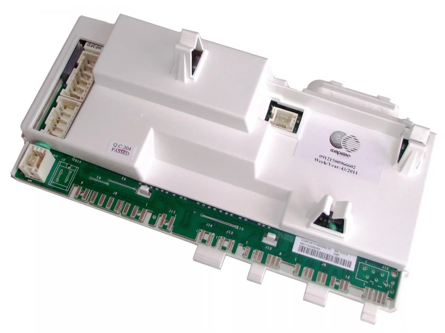 Elektronický modul k pračce C00254297 – Originální elektronika (bez software) do praček Whirlpool Indesit Ariston