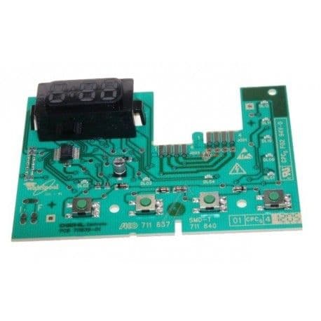Modul s displejem do praček Whirlpool Indesit (481223958076)
