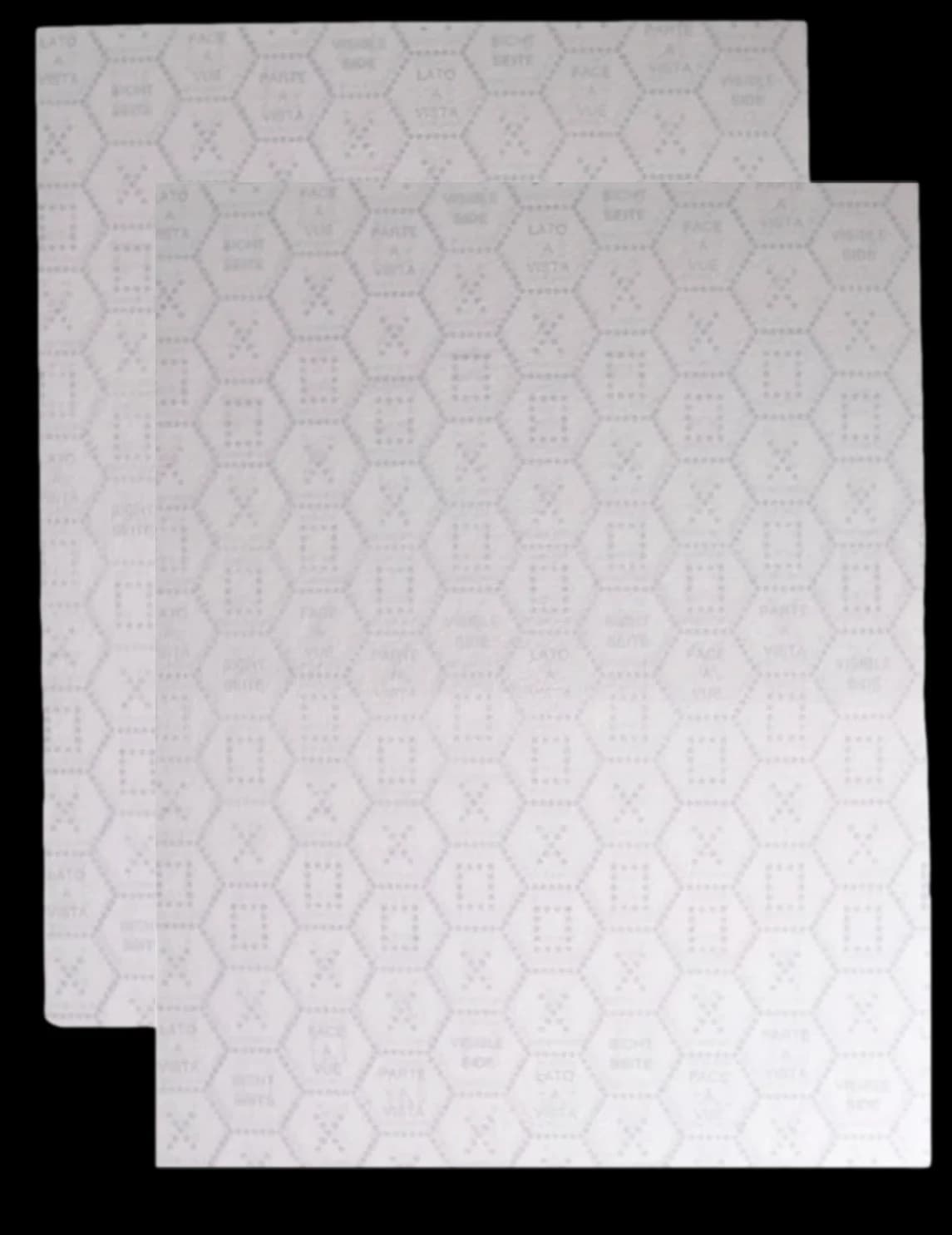 Filtr k odsavači par 570x450 mm (481948048221) – sada 2 ks pro Whirlpool, Bauknecht a další