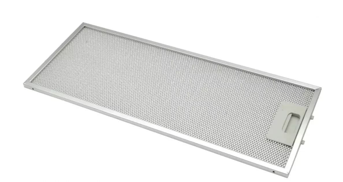 Kovový tukový filtr 456 x 185 x 8 mm / 45,6 x 18,5 x 0,8 cm do odsavače par Elica - GRI0025433A