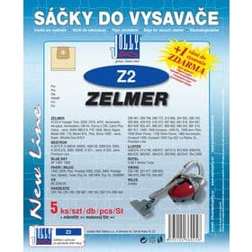 Sáček do vysavače Z 2 JOLLY – Sada 5 ks + mikrofiltr + motorový filtr