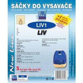 LIV 1 SÁČEK DO VYSAVAČE JOLLY – profesionální náhradní příslušenství