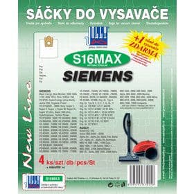 S 16 MAX SÁČEK do vysavače JOLLY – univerzální náhrada pro Siemens/Bosch řadu VS 6