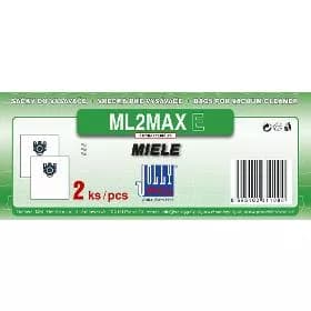 Sáčky k vysavači MAX ML 2 E MIELE 2ks EKONOM. JOLLY (EAN: 8595102311090)