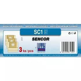 Sáčky k vysavači SC 1 E SENCOR 3KS EKONOMICKÉ JOLLY