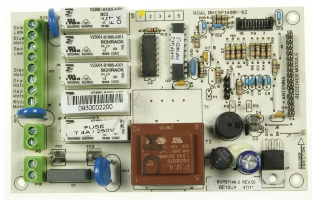 Řídicí modul do odsavače par Whirlpool Indesit (480122100042)