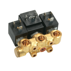 3 skupiny elektromagnetických ventilů 2+3+2 prodejních automatů NECTA - 259912