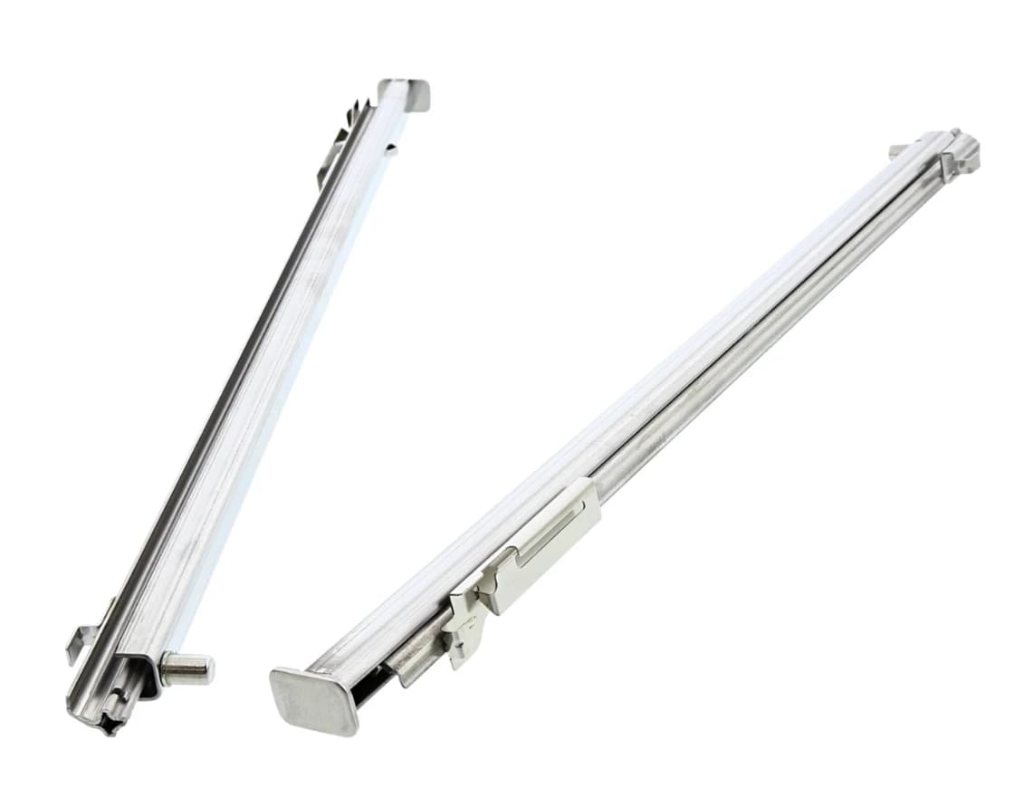 Teleskopické držáky plechů a roštů do trouby 380 x 180 mm (pravý/levý) AEG Electrolux Zanussi (5611854117)