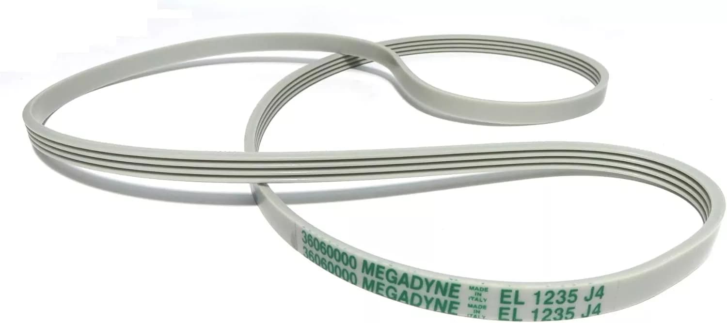 Řemen 1235 J4 (36060000) – hnací řemen pro pračky Siltal, Matsui, Kenwood