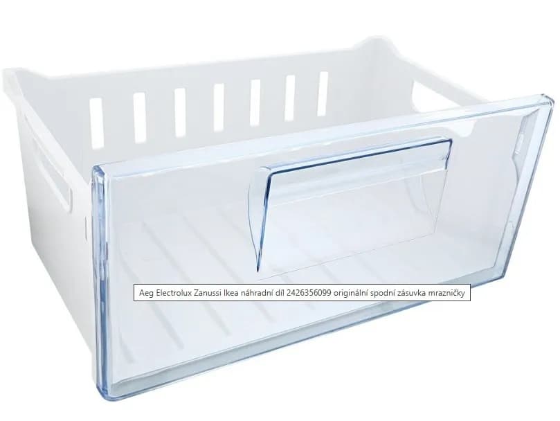 Šuplík k chladničce 444x201mm Electrolux / AEG / Zanussi (4055949608, 2426356099, 2426287153, 2426356156)