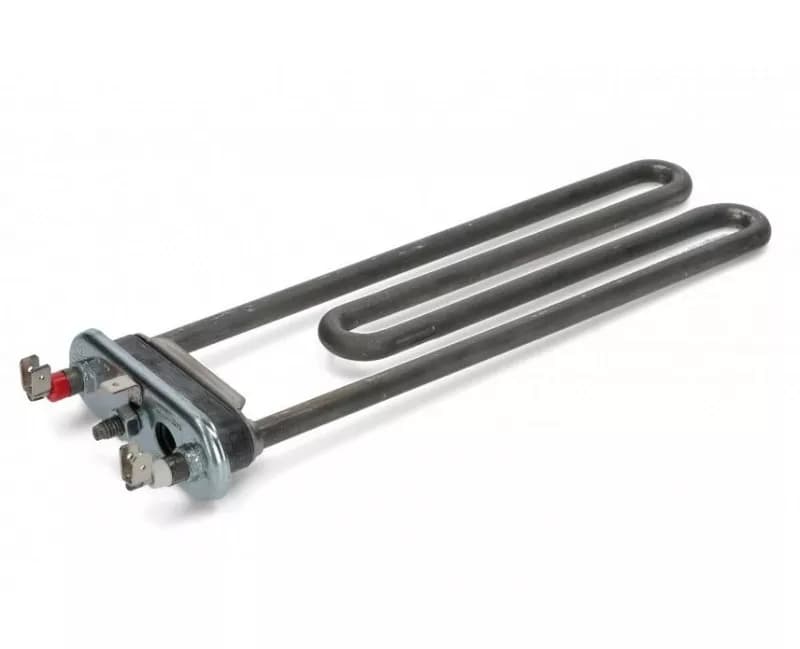 Topné těleso 255 × 65 mm (25,5 × 6,5 cm) do praček Whirlpool Indesit Ariston – 481225928703