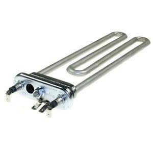 Topné těleso 270 × 65 mm / 27 × 6,5 cm do praček Whirlpool Indesit Ignis Bauknecht – 481010550891