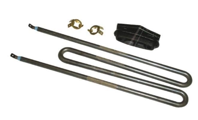 Těleso topné 285 × 65 mm / 28,5 × 6,5 cm do praček Miele – 10175380