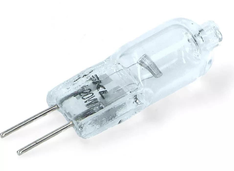 Žárovka k osvětlení odsavače par, chladničky a pečicí trouby 20W 12V G4 – Electrolux, AEG, Zanussi, Whirlpool, Indesit, Gorenje, Mora (2080139021)