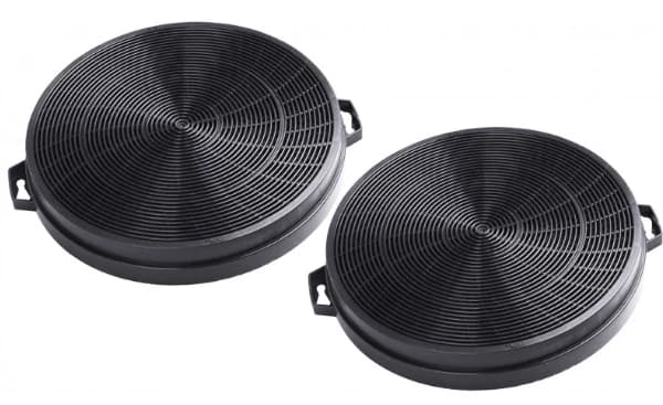 Uhlíkový filtr do odsavačů par Candy / Hoover (07003325) – sada 2 ks 205 x 205 x 31 mm