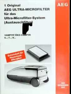 Mikrofiltr 100 x 140 x 30 mm / 10 x 14 x 3 cm do vysavačů AEG Electrolux Zanussi (900087803)